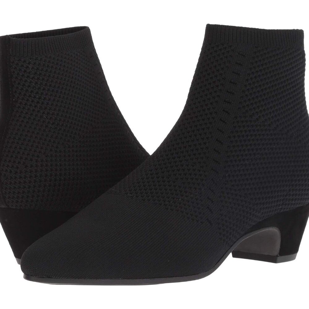Eileen Fisher® Purl ankle boot, Black 9.5